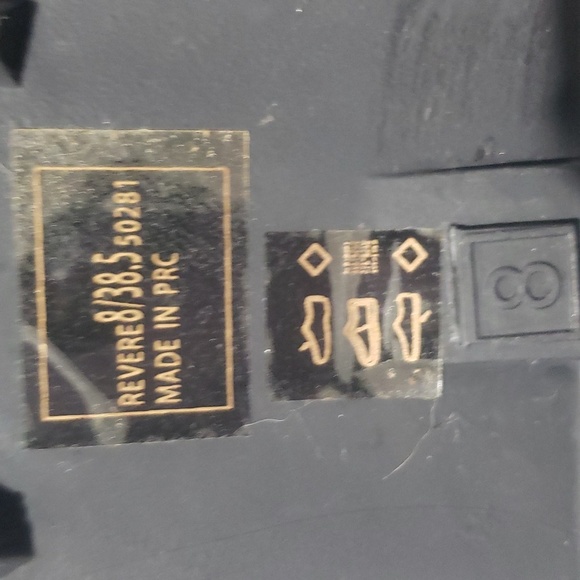 Dirty Laundry Black Rain Boots size 8 - Picture 7 of 8